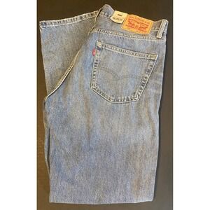 Levi's 505 Regular MEN'S JEANS • 100% cotton • 34x32 • light wash Fast Ship NEW